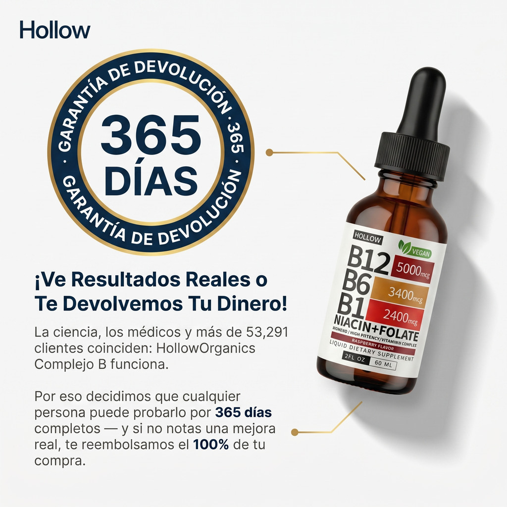 HollowOrganics Complejo de Vitamina B