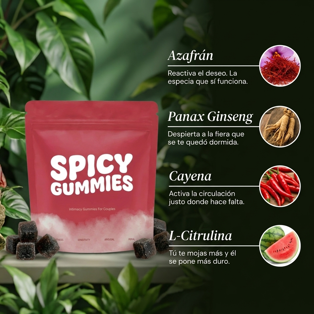 Spicy Gummies | Gomitas intimas