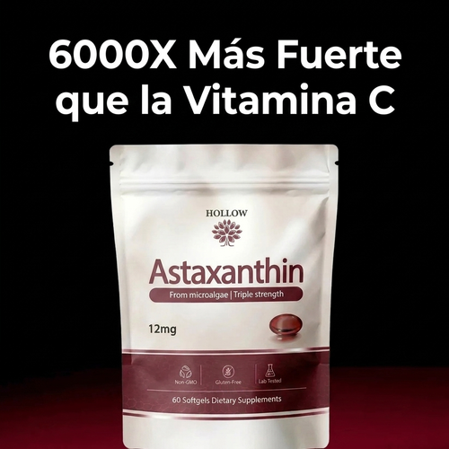 Antioxidante Natural Hollow Astaxanthin™