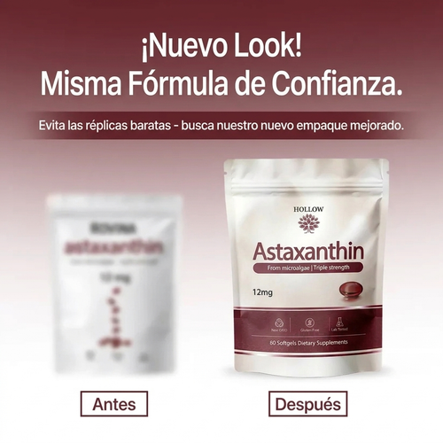 Antioxidante Natural Hollow Astaxanthin™