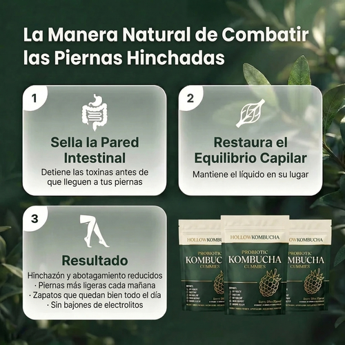 HollowKombucha™ Gomitas para soporte digestivo