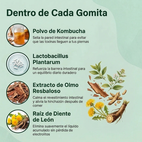 HollowKombucha™ Gomitas para soporte digestivo