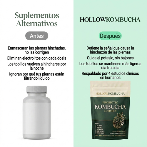 HollowKombucha™ Gomitas para soporte digestivo
