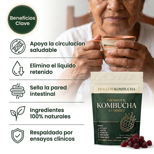HollowKombucha™ Gomitas para soporte digestivo