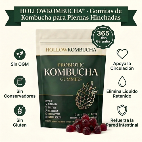 HollowKombucha™ Gomitas para soporte digestivo
