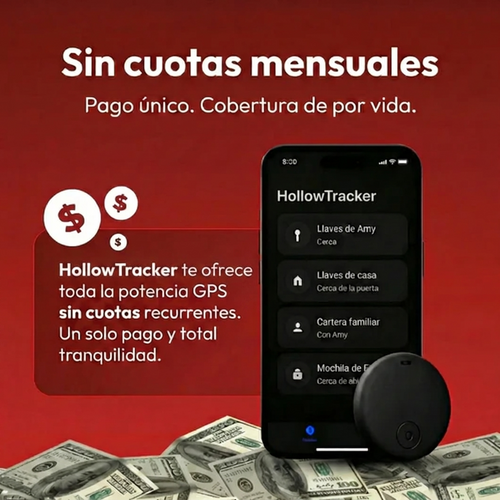 HollowTracker™ | Localizador GPS para iPhone y Android