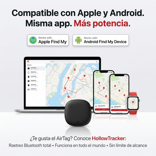 HollowTracker™ | Localizador GPS para iPhone y Android